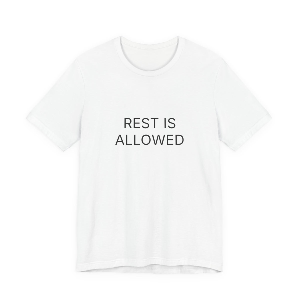 Rest Is Allowed T-Shirt | Positive Affirmation Tee
